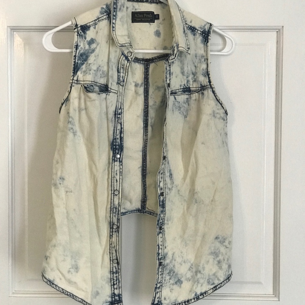 Denim vest